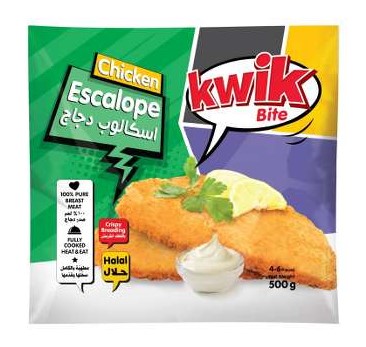 Kwik Bite Chicken Escalope 500 g
