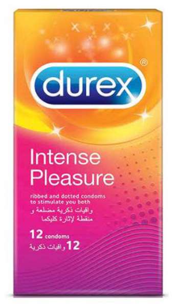 Durex Condoms Intense Pleasure 12's