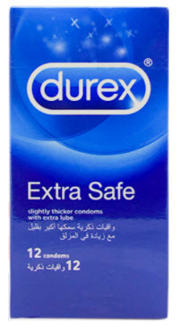 Durex Condoms Extra Safe 12's