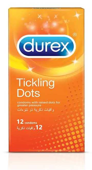 Durex Condoms Tickling Dots 12's