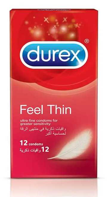 Durex Condoms Feel Thin 12's