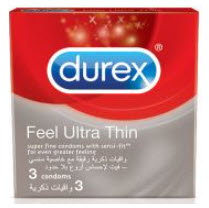 Durex Condoms Feel Ultra Thin 3's