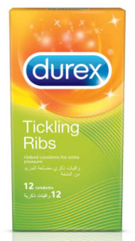 Durex Condoms Tickling Ribs 12's
