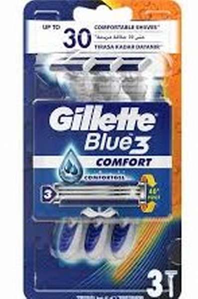 Gillette Blue 3 Comfort 3's
