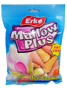 Erko Ice Cream Mallow Blueberry 90 g