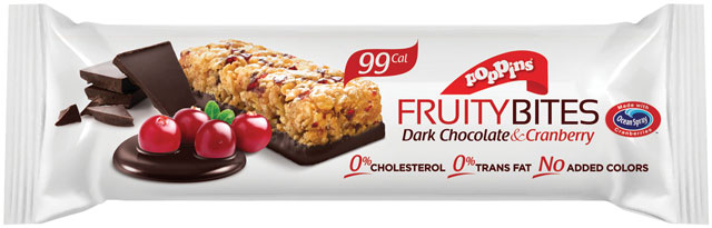Poppins Fruity Bites Dark Chocolate & Cranberry 20 g