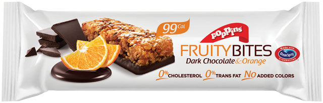 Poppins Fruity Bites Dark Chocolate & Orange 20 g