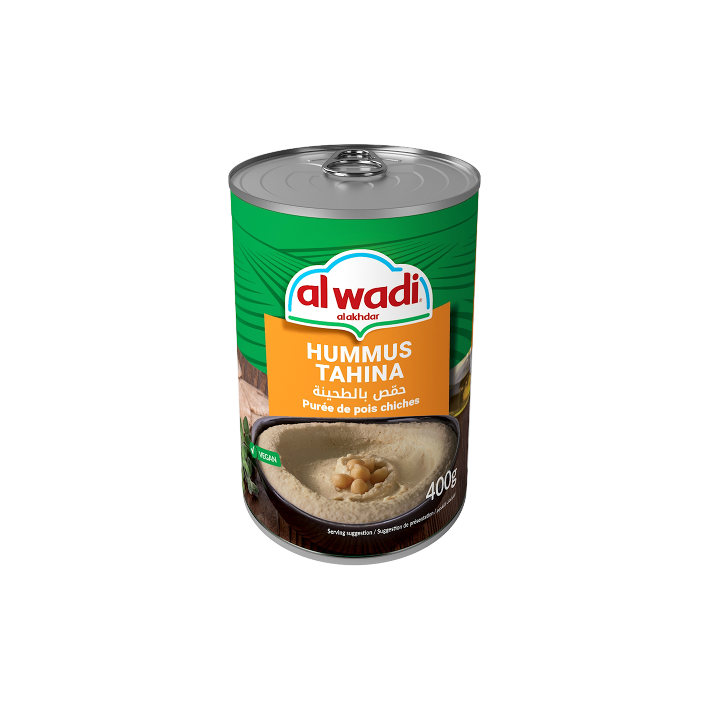 Al Wadi Al Akhdar Hummus Tahina 400 g