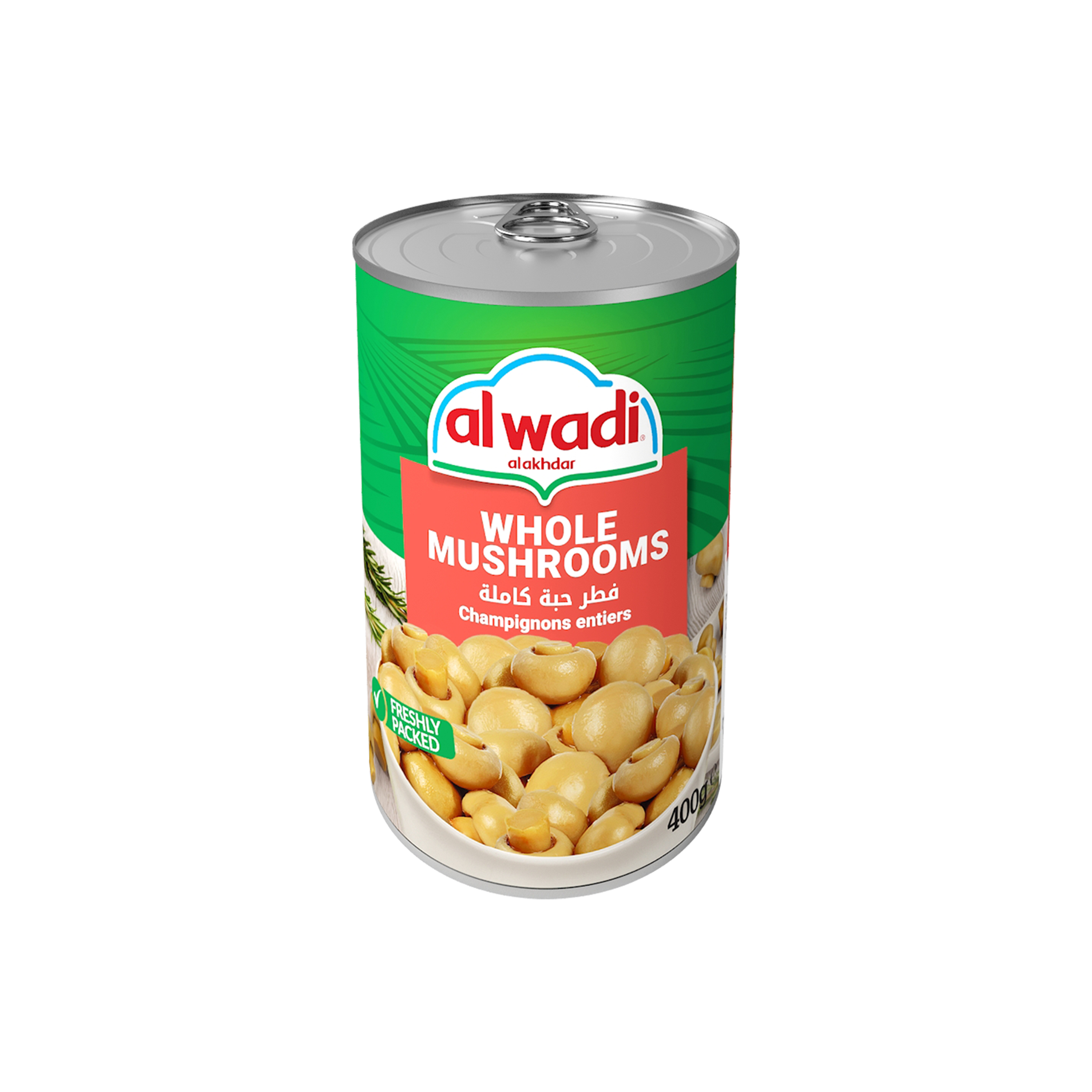 Al Wadi Al Akhdar Whole Mushrooms 400 g