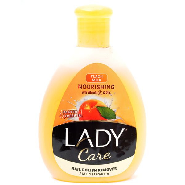 Lady Care Nail Polish Remover Peach Milk 120 ml
