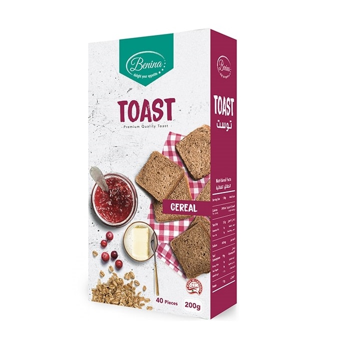 Benina Toast Cereal 40's