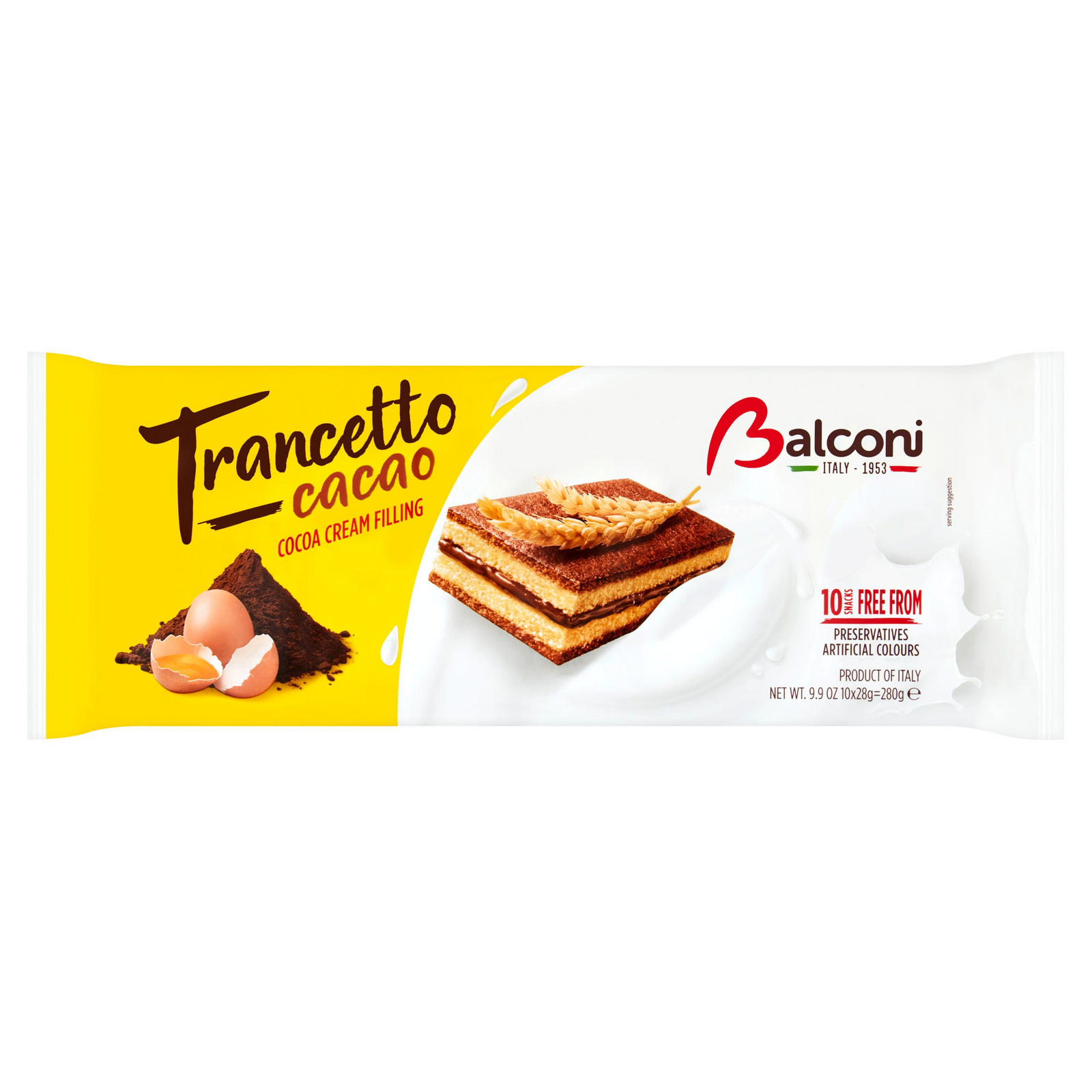 Balconi Trancetto Cocoa Cream Filling 28 g