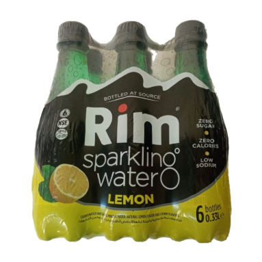 Rim Sparkling Water Lemon 0.33 L - 5 + 1 Free