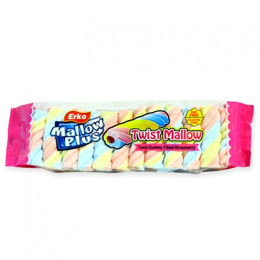 Erko Mallow Twist Mallow Strawberry 63 g