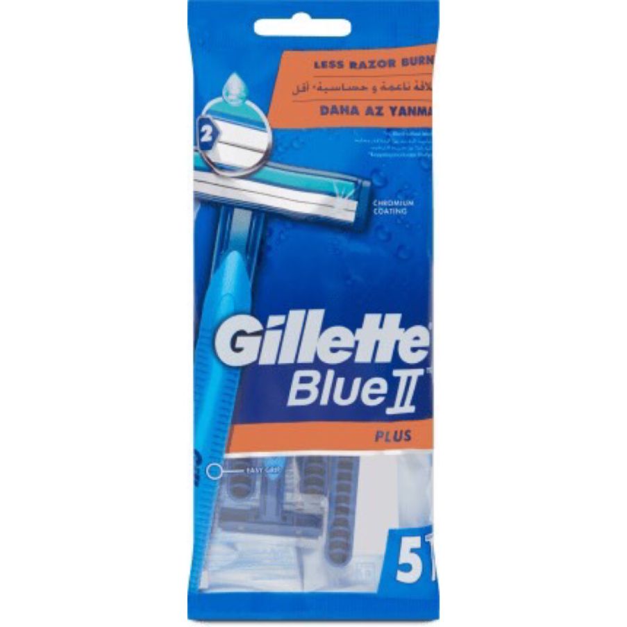 Gillette Blue II Plus 5's