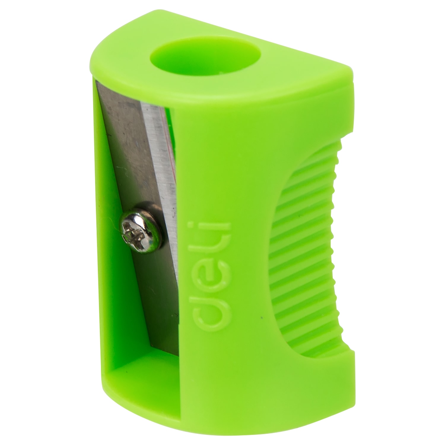 Deli Neon Pencil Sharpener Green 1's