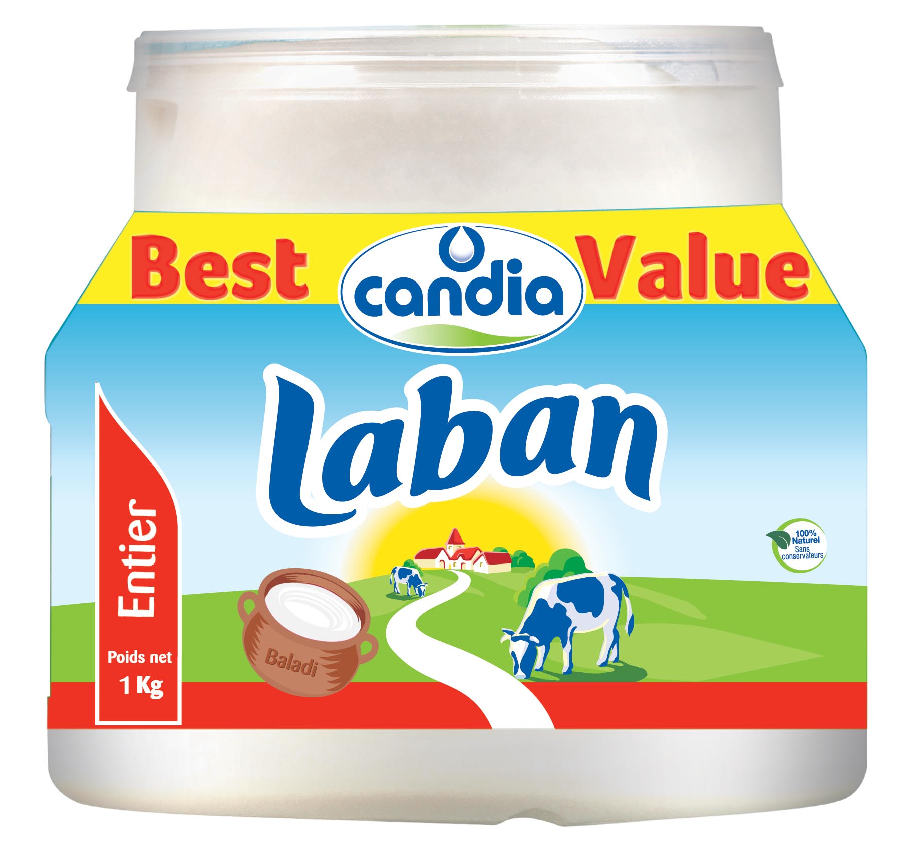 Candia Laban Full Fat 1 Kg