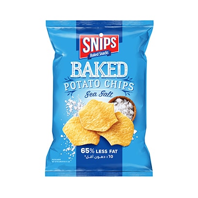 Snips Sea Salt Baked Potato Chips 62 g