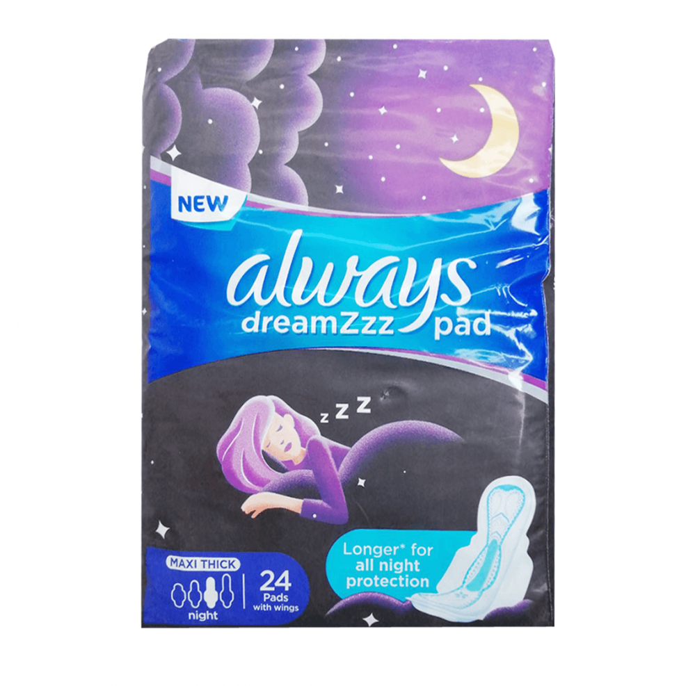 Always Dream Maxi Thick Night 24's