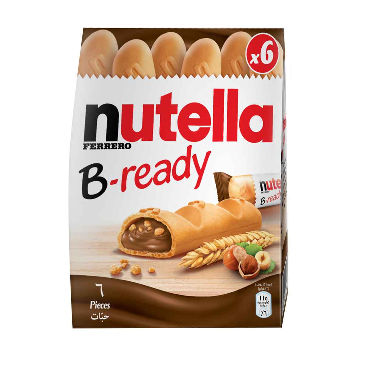 Nutella B-ready 6's