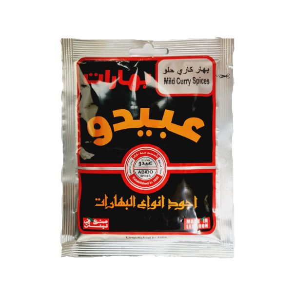 Abido Mild Curry Spices 50 g