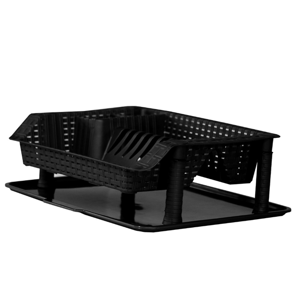 Tornado Single Dish Rack Black