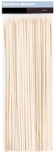 Bamboo Skewers Thin 35 cm