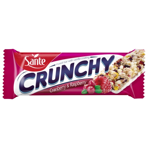 Sante Crunchy Cranberry & Raspberry 40 g