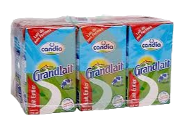 Candia Full Fat UHT Milk 125 ml (Pack of 6)