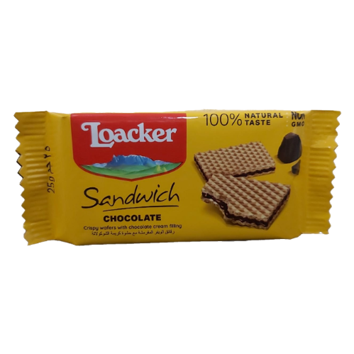 Loacker Sandwich Chocolate 25 g