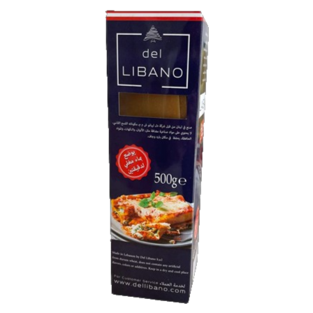 Del Libano Lasagna 500 g