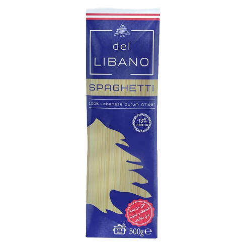 Del Libano Spaghetti 500 g