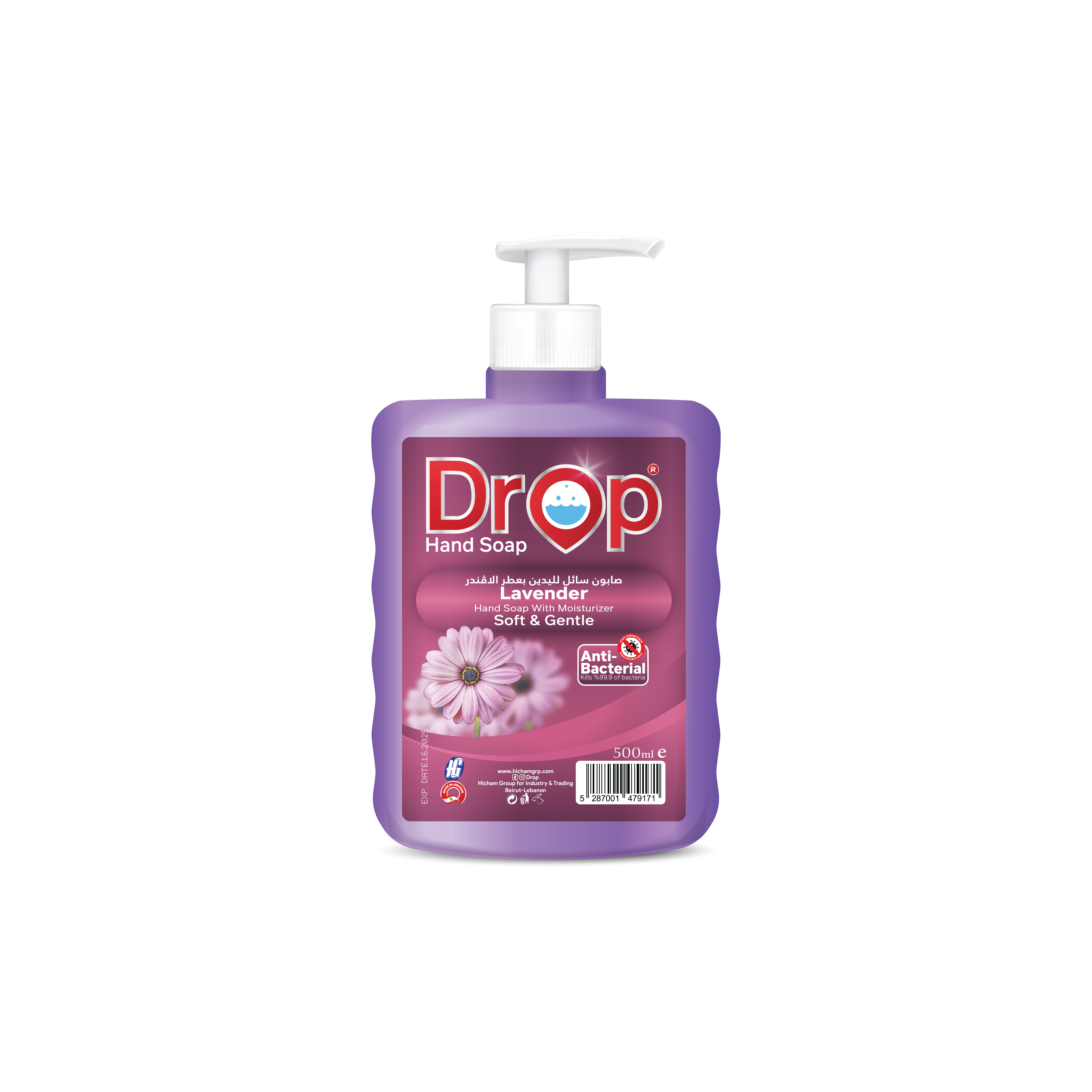 Drop Liquid Soap Lavender 500 ml