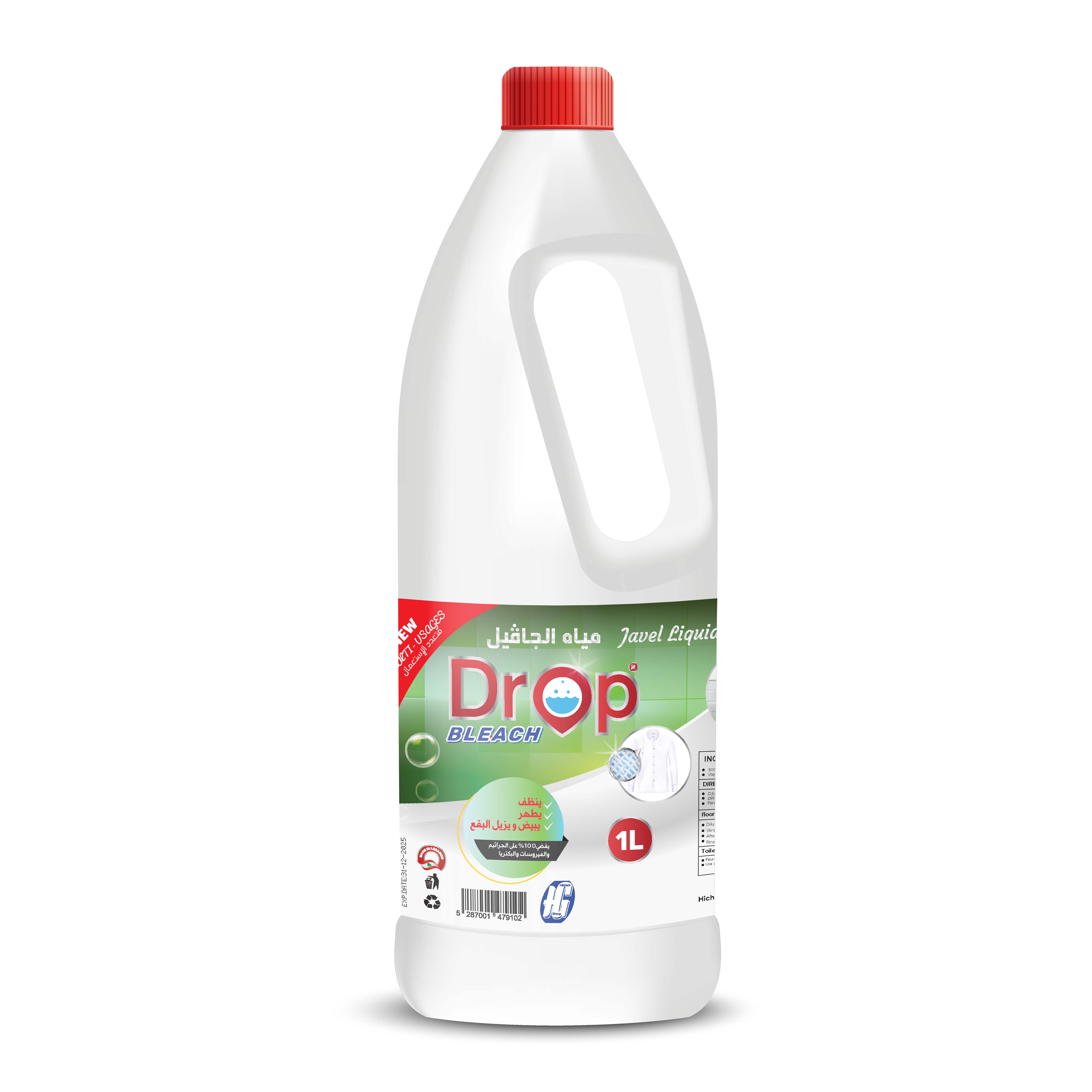 Drop Javel Liquid Bleach 1 L