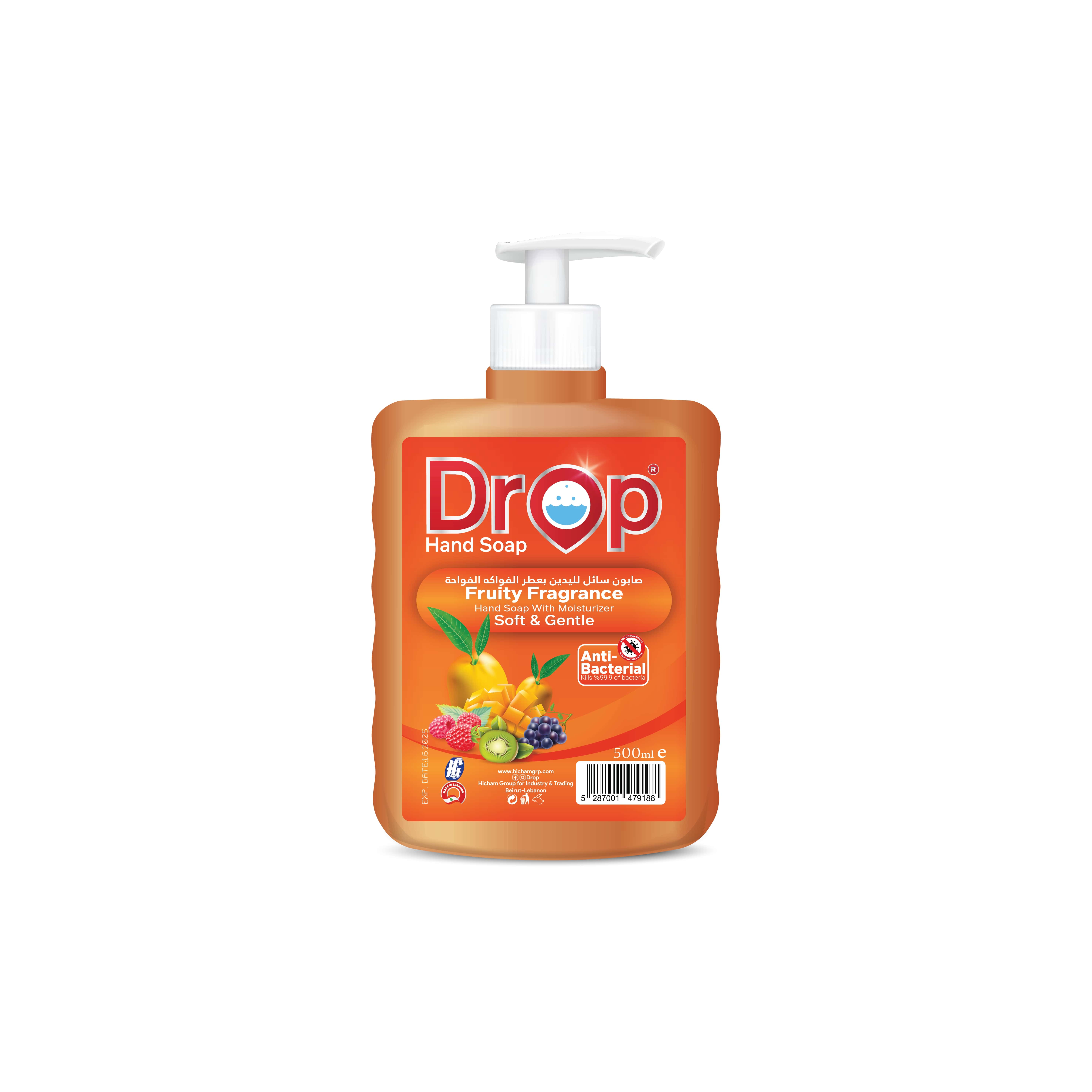 Drop Liquid Soap Fruity Fragrance 500 ml