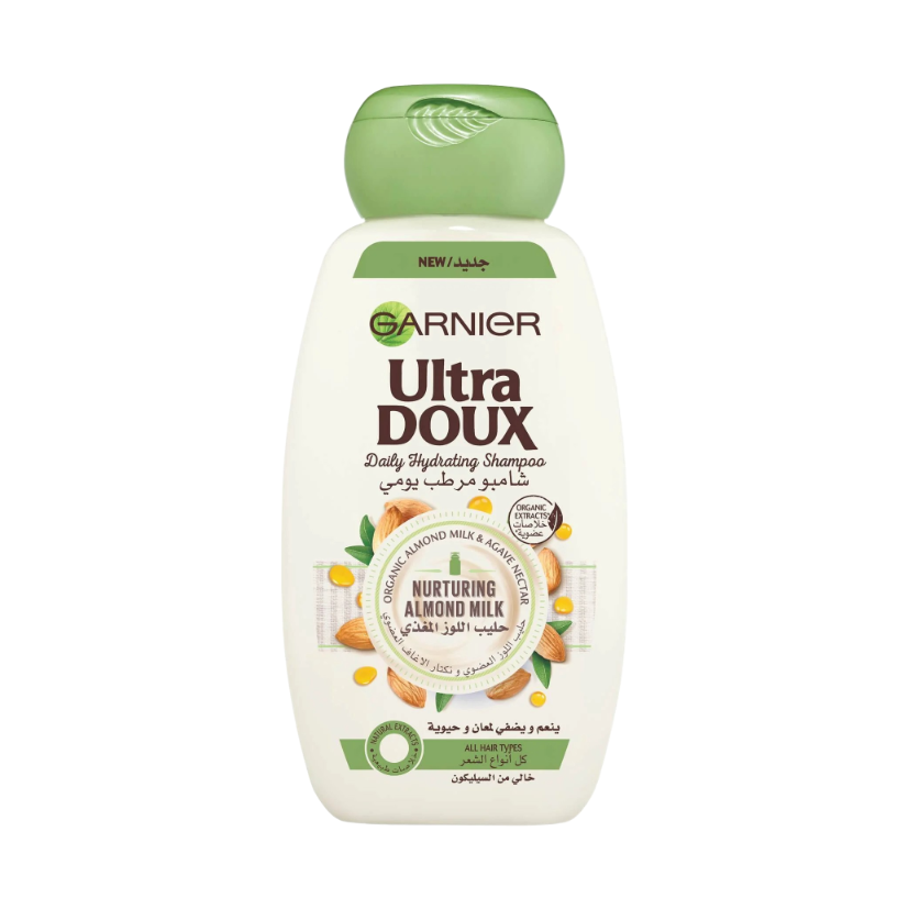 Ultra Doux Nurturing Almond Milk Shampoo 400 ml