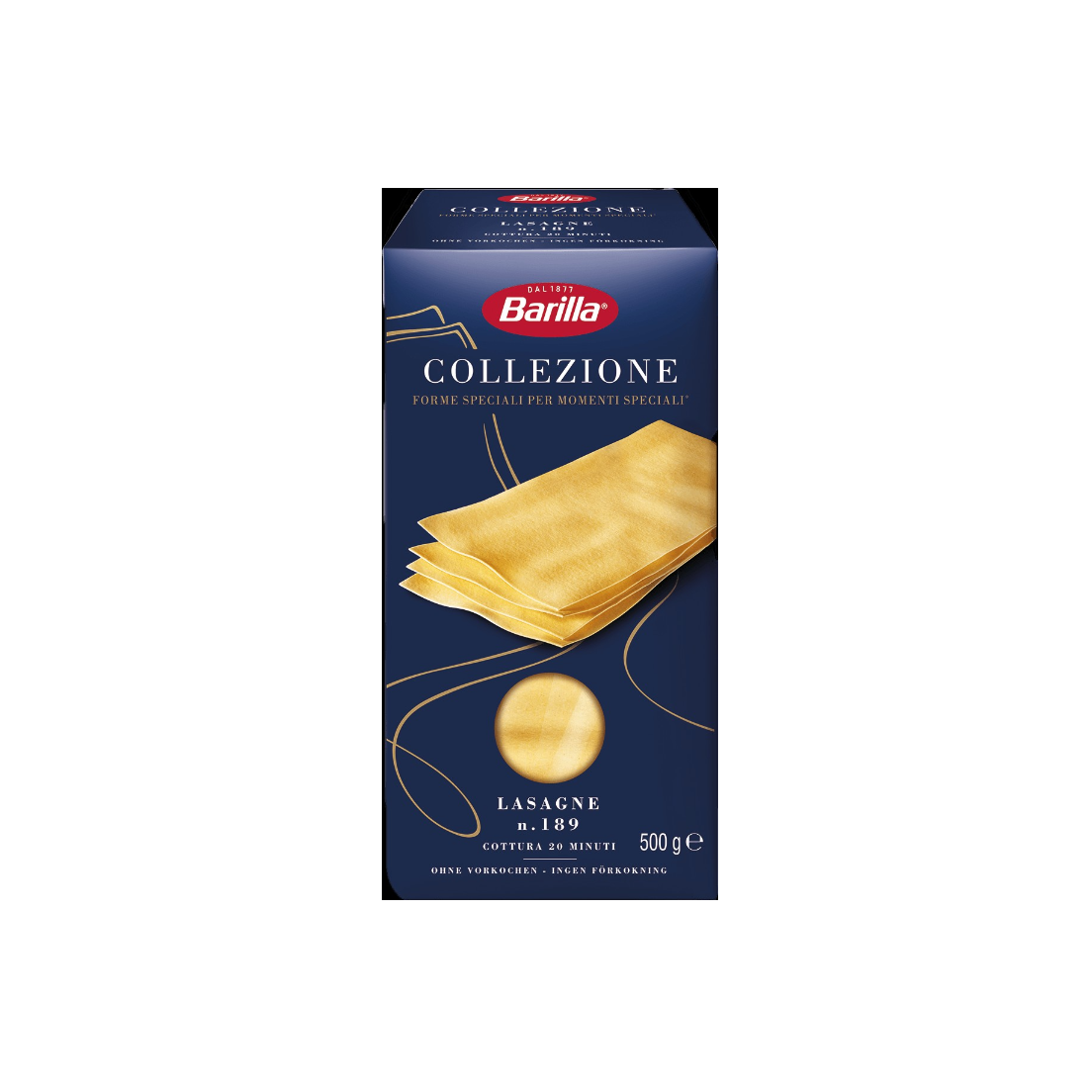 Barilla Lasagne no.189 500 g