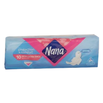 Nana Maxi Plus Normal Wings 10's