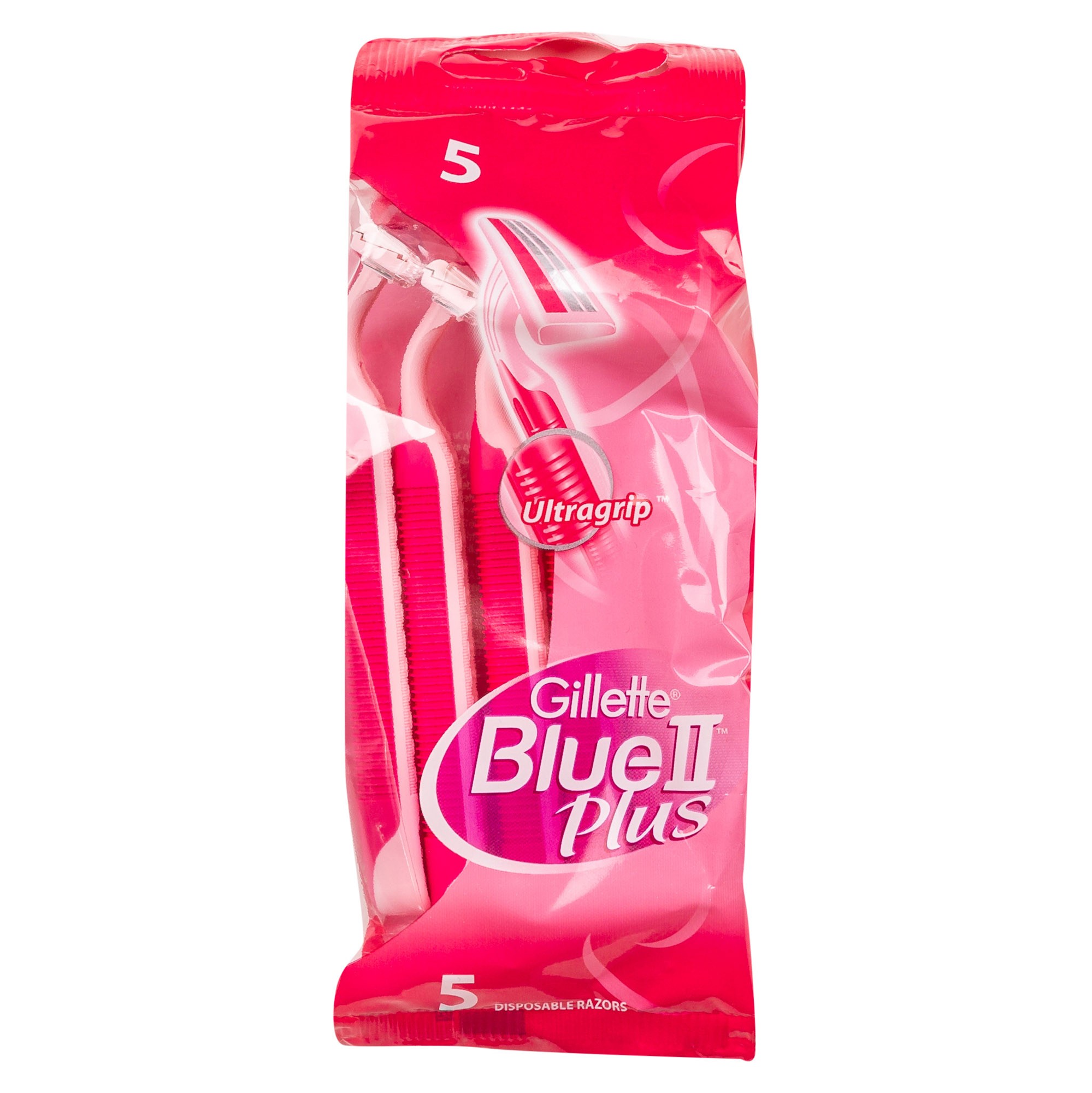 Gillette Blue II Plus Pink 5's