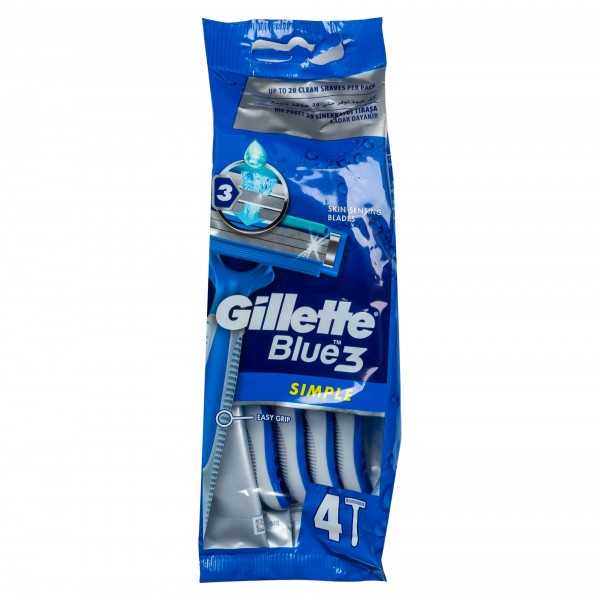 Gillette Blue Simple 3 4's