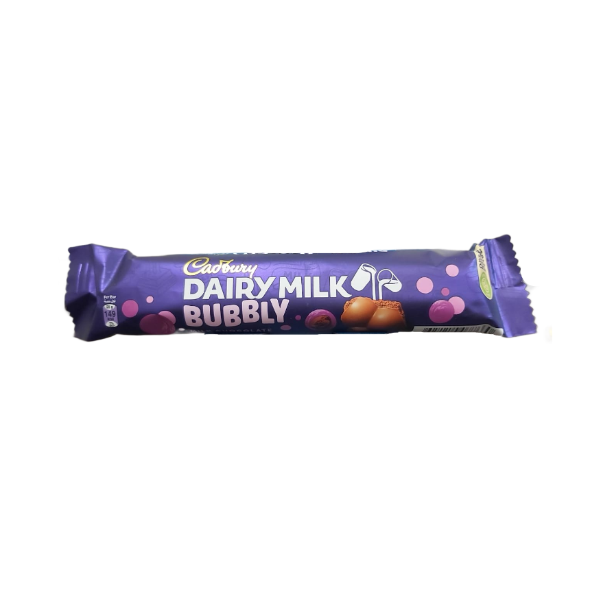 Cadbury Bubbly Bar Milk Chocolate 24 g
