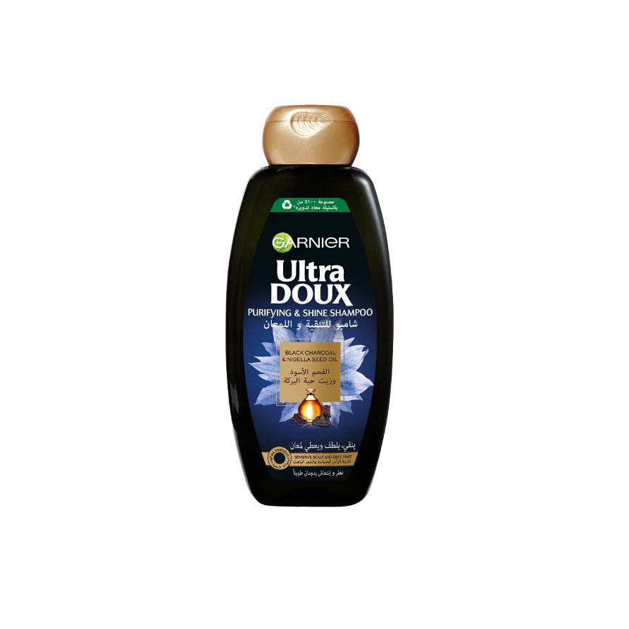 Ultra Doux Black Charcoal & Nigella Seed Oil Shampoo 400 ml