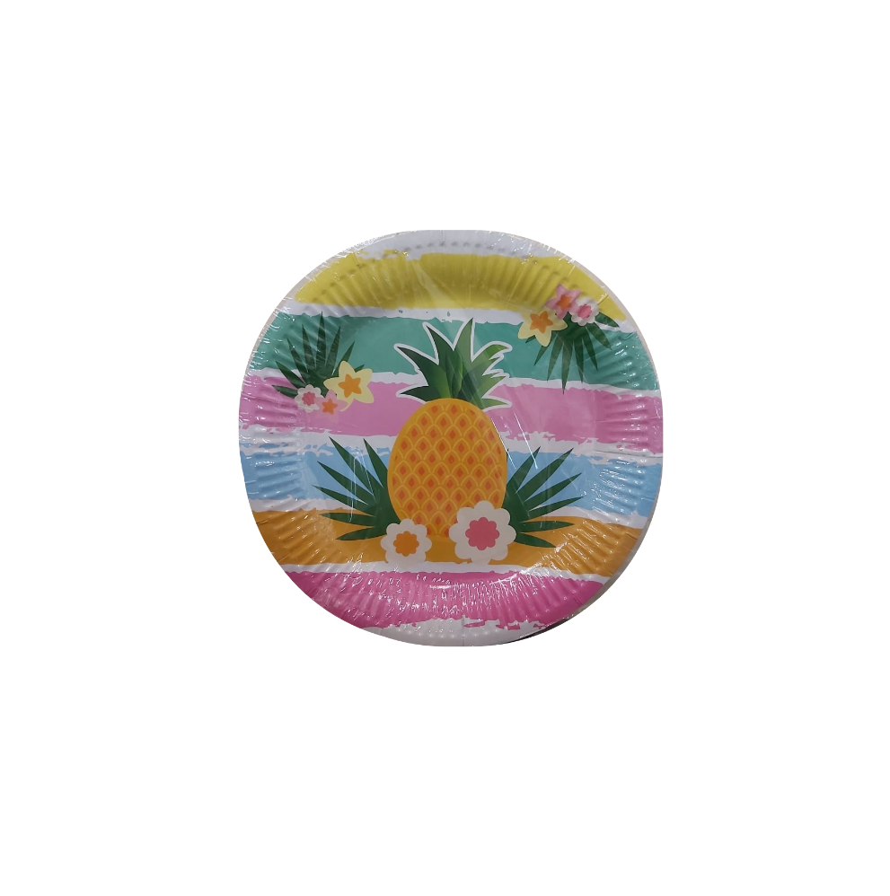 Pineapple Plates 8's 23 cm