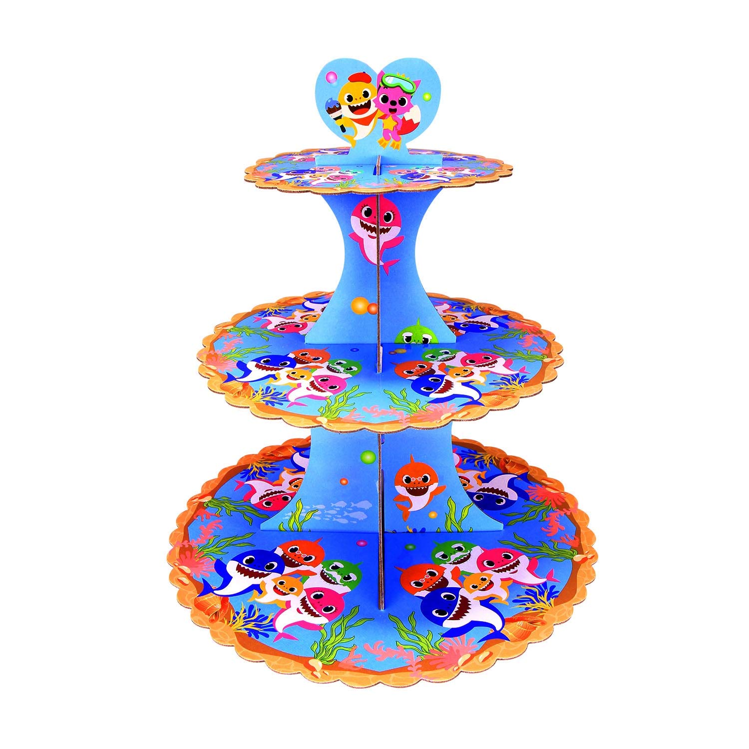 Baby Shark Doo Doo Doo Cupcake Stands 3's