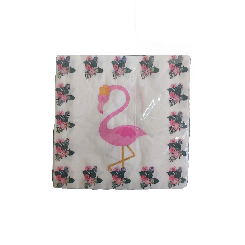 Flamingo Napkins 20's