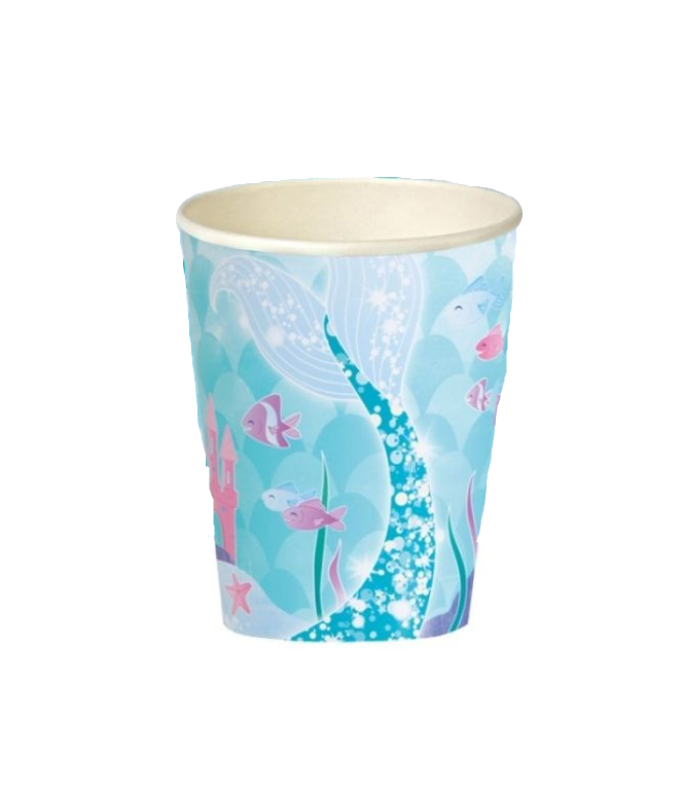 Mermaid Cups 8's
