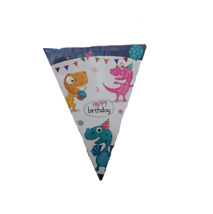 Happy Birthday Dinasour Party Banners 1's