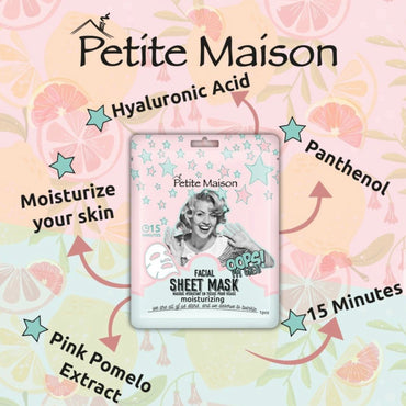 Petite Maison Moisturizing Facial Sheet Mask 25 ml