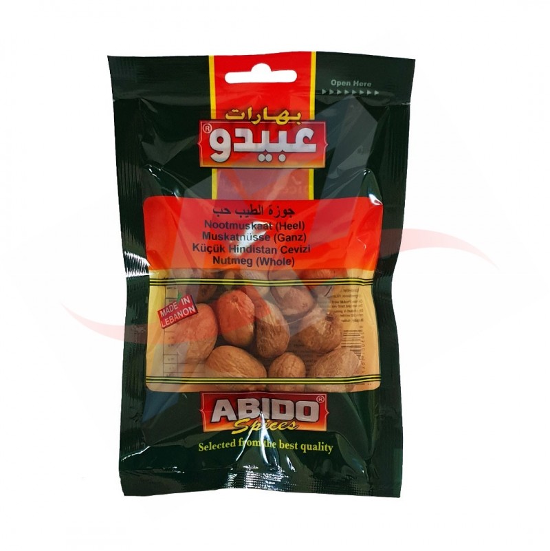 Abido Nutmeg Whole 50 g