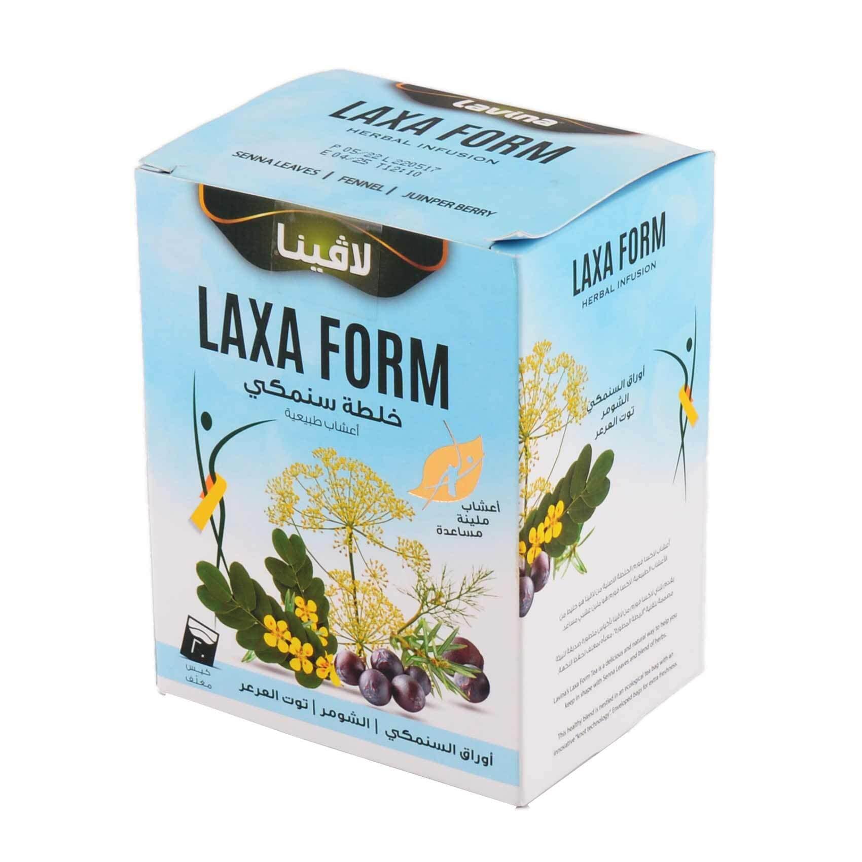 Lavina Laxa Form Senna Leaves Herbal Infusion 20's